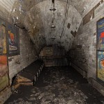Disused passageway, Notting Hill Gate tube station, 2010